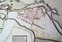 Plan de l'architecte militaire Théodore Cornut de 1767