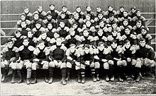 Photo of the roster of the 1904 Purdue football team