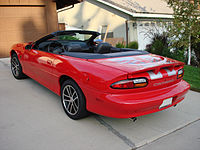 Chevrolet Camaro SS Convertible 35th Anniversary (2002)