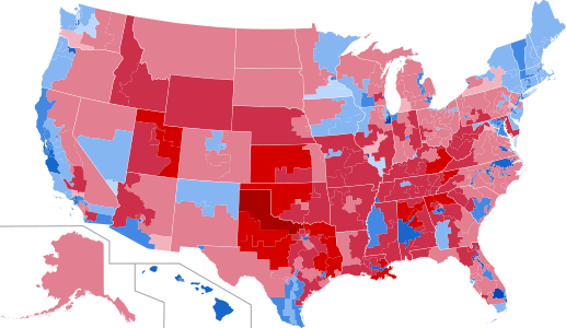 Results by congressional district