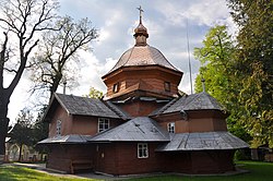 Saint Paraskevi wooden church in Staryi Yar, founded in 1638 and rebuilt in the 19th century