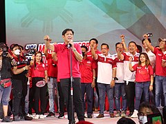 Philippine Elections 2022 Campaign - Bongbong Marcos in QC