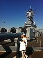 Battleship IOWA Museum at L.A. Waterfront Berth 87.