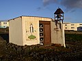 Vue de l'entrée et de la fresque (2003).