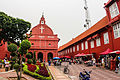 Christ Church, an Anglican church built by the Dutch in the 18th century.