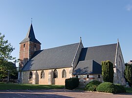 The church in Conteville