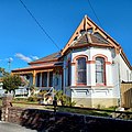 Coranga, Marrickville. Built c.1888. A Victorian Italianate cottage/villa built at the peak of the boom period, showing the confluence of styles with Italianate and Gothic influences.