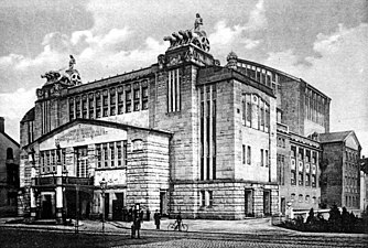 Theater Dortmund (1902/1904), destroyed in World War II