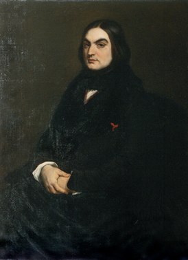 Ж.-А. Беллок, Портрет Э. Сувестра, 1850