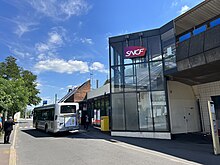 La gare de Saint-Cyr.