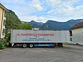 A trailer for a Semi-trailer truck