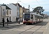 A train at Judah and 34th Avenue, 2017