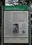 Infotafel auf der Burgstelle Alt-Toggenburg (Iddaburg)}