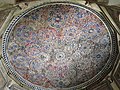 Interior decoration on the roof of tomb of Jamali kmali, Mehrauli, Archeological Park, Delhi