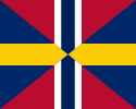 Flag of Sweden and Norway