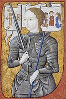 Jeanne d'Arc. Centre historique des Archives nationales, Paris