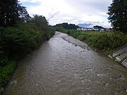 降雨後の熊川 2009年10月8日