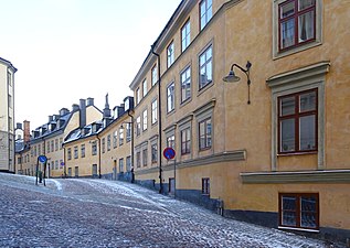 Fasader mot Bastugatan / Pryssgränd