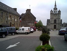 Church and town hall