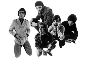 Love in 1967 (L–R: Johnny Echols, Bryan MacLean, Arthur Lee [top], Ken Forssi, Michael Stuart)