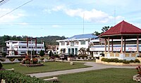 Poblacion and municipal hall
