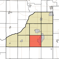 Location in Starke County