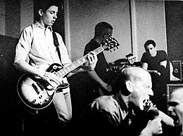 Minor Threat performing at the Wilson Center in Washington, D.C. in 1981