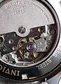 Miyota 8215 movement in an Invicta 8926, closeup.