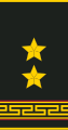 Uniform shirt shoulder board (Lieutenant colonel)