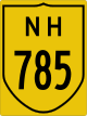 National Highway 785 shield}}