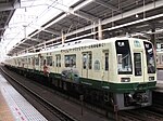 1003F 「ハニワ駅長」ラッピング （2019年9月 天下茶屋駅）