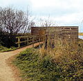 Entrance to the hide