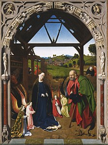 Nativity, by Petrus Christus