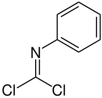 Strukturformel von Phenylcarbylaminchlorid