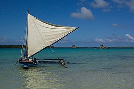 Tradicionalni kanu na Île des Pins