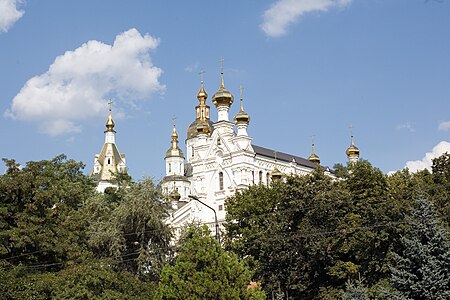 Храм в Покровском монастыре в наше время