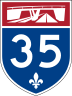 Autoroute 35 marker