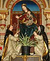 Sf. Maria, Sf. Dominic şi Sf. Ecaterina de Siena (sculptură de Franz Tavella în biserica din Atzwang, Tirolul de sud)