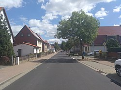 Street in Schlewecke, 2018