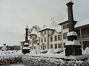 Waldegg Castle in winter