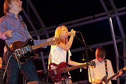 Sonic Youth на концерте в Стокгольме, 2009 год