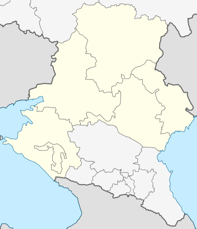 2008 Russian Second Division is located in Southern Federal District