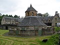 The Category B listed Piggery building and Stables yard.