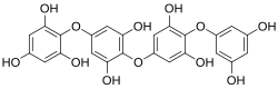 Chemical structure of tetraphlorethol C