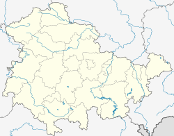 Niedertrebra is located in Thuringia