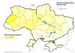 Bloc Yulia Tymoshenko results (30.71%