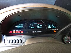 1999-2002 Villager electronic dashboard
