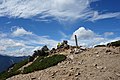 餓鬼岳山頂