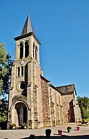 L'église paroissiale Saint-Jean-Baptiste.