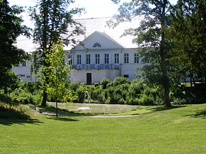 Nordansicht vom Schlosspark her